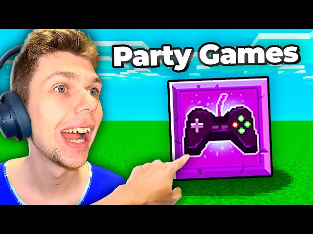 I Challenged My Friend to Minecraft Party Games!