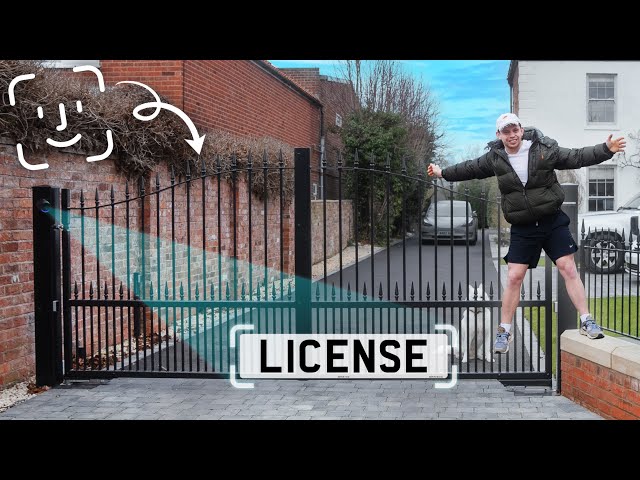 Building ANPR Gates For My Smart Home!