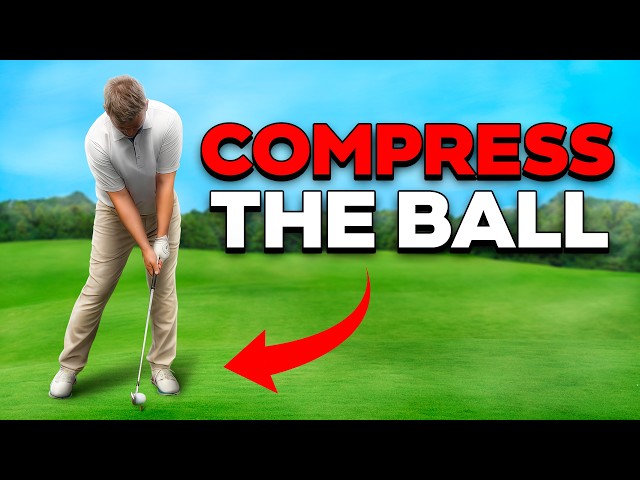 How to Stay Down And Compress The Golf Ball Like The Pros