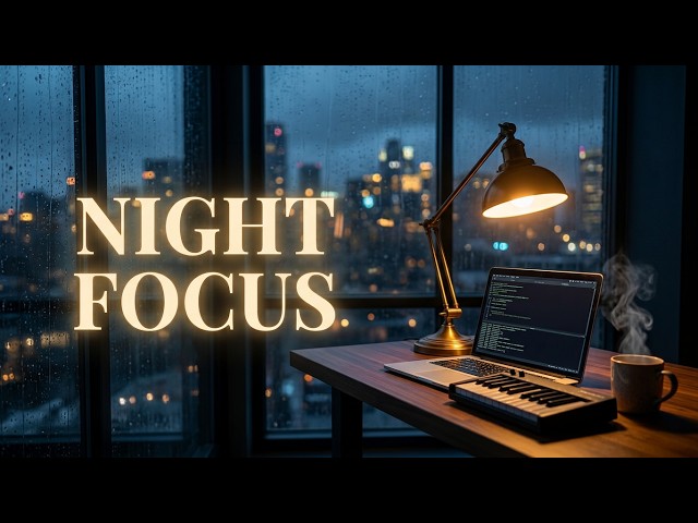 Night Coding Music 🎹 R&B Techno Soul Piano for Focus | 52 Min