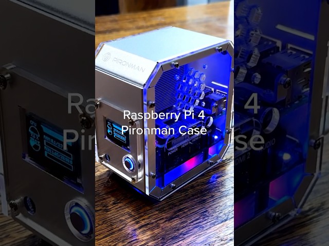 The Pironman Case for the Raspberry 4! #raspberrypi #technology