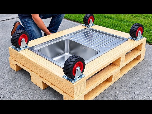 Don’t Throw Away Old Pallets! A 65-Year-Old Carpenter Reveals a Genius Woodworking Idea!