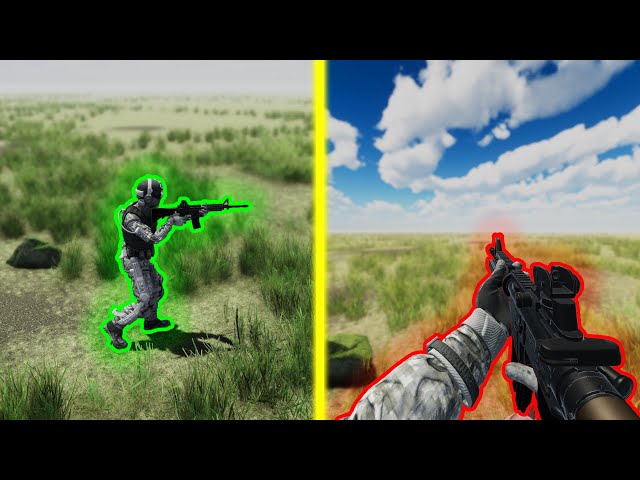 Most FPS games avoid doing this... and for good reason