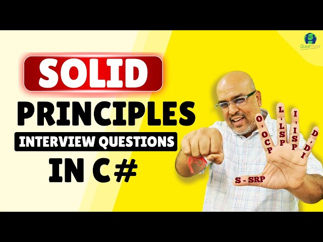 Solid Principles Interview Questions in C#