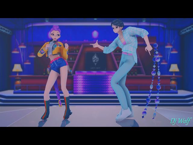 [MMD x Kpop Demon Huters] Lets Grove Tonight {Rumi x Jinu}