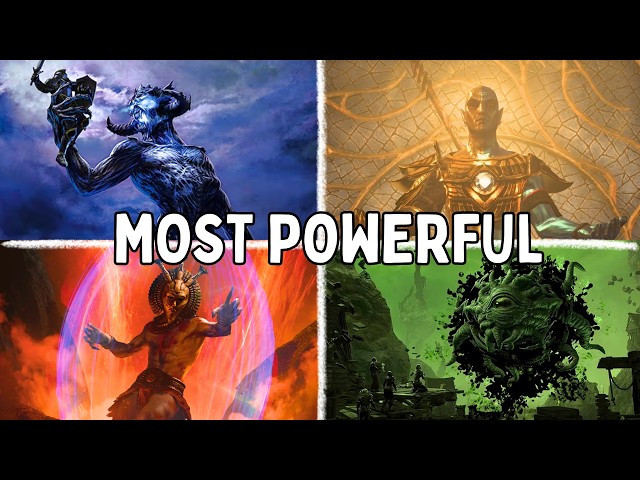 Who's The Most Powerful Being In The Elder Scrolls Lore (Remastered)
