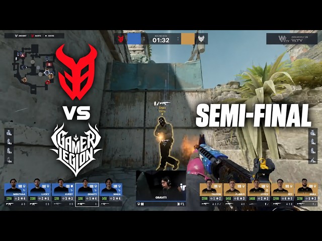 3DMAX vs GamerLegion - HIGHLIGHTS | 1win Private Club Season 1 — Lower Bracket Semi-Final