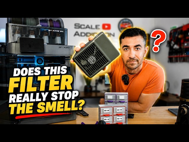 Does This Filter Really Stop the Smell? "Bambu Lab X2D
