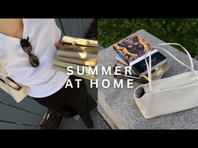 vlog | letters, used books & homemade pizza