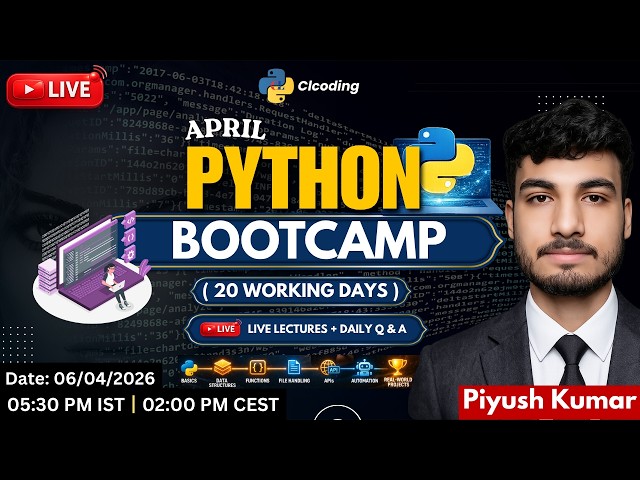 April Python Bootcamp Day 3