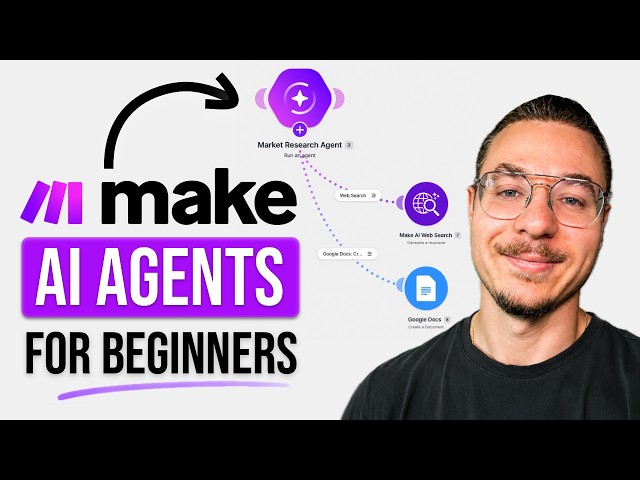 Build Your First Make.com AI Agent In 16 Minutes (Beginner Friendly)