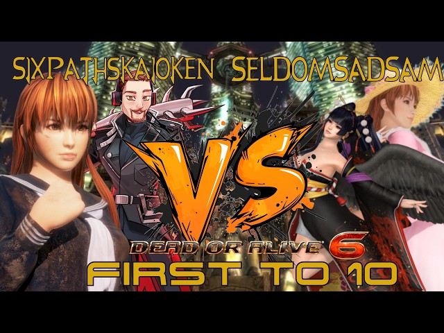 Dead or Alive 6 - FT10 Series Episode 9 vs SeldomSadSam [ ‪@Seldom Sad Sam  | Nyotengu/Kasumi ]