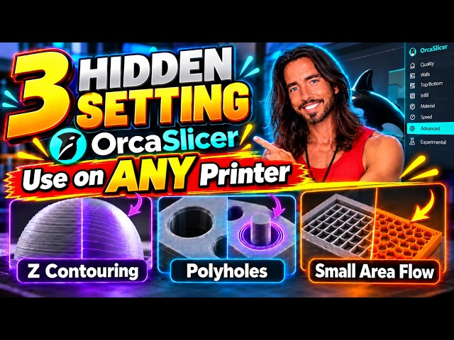 3 Hidden OrcaSlicer Settings You NEED to Turn On (+ My Full Print Profile)