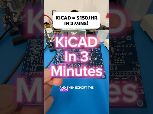 KiCAD in 3 Minutes