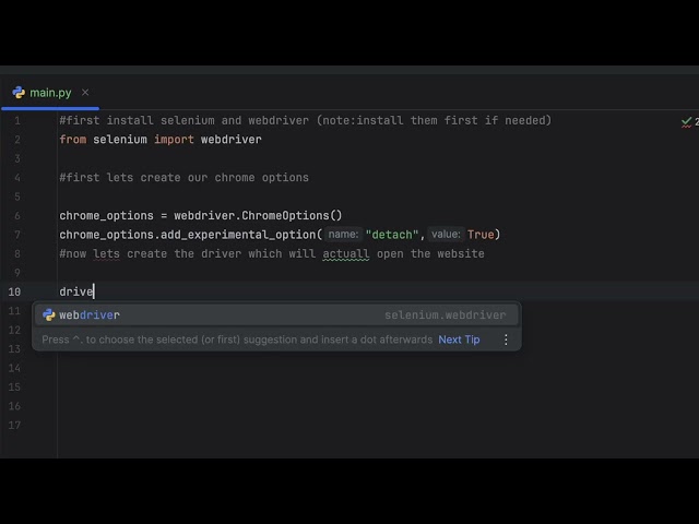 Selenium tutorial
