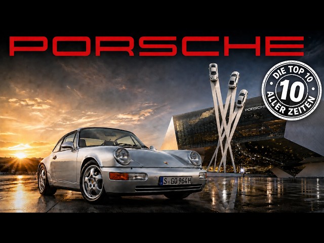 The 10 BEST-SELLING Porsches of All Time! Bestseller cars from 10 to 1.