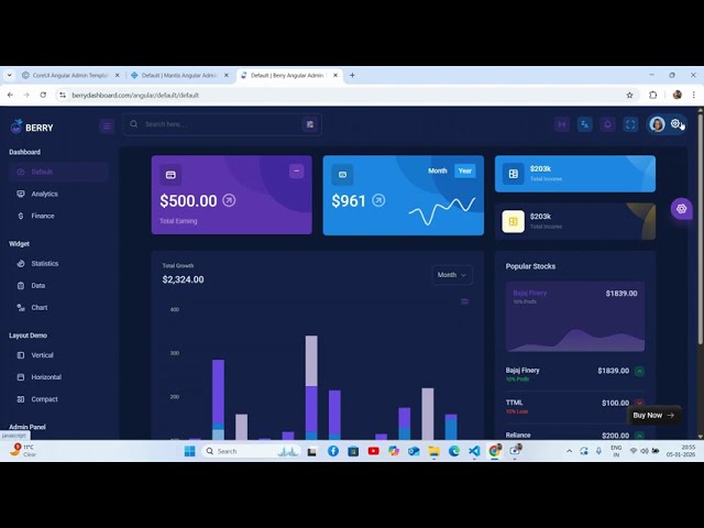 Top 3 FREE Angular Admin Dashboards for 2026 | Best Angular Admin Templates