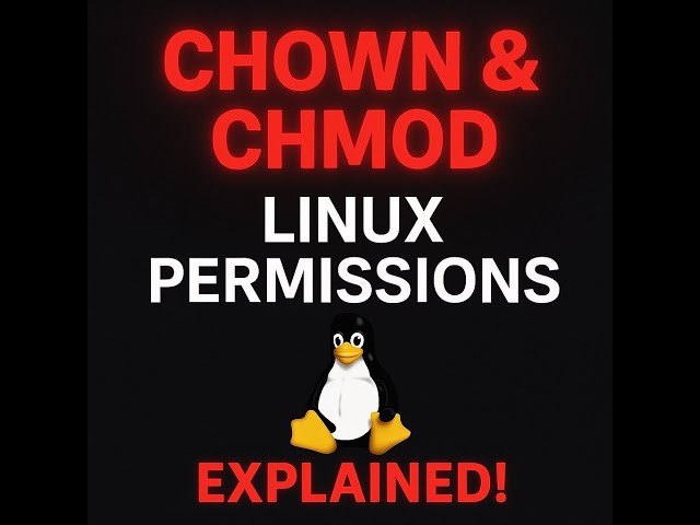 Red Hat Linux - CHOWN & CHMOD in Linux | Change Ownership & Permissions | Explained with Examples