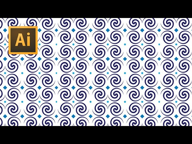 Create Seamless Pattern Tutorial - Adobe Illustrator