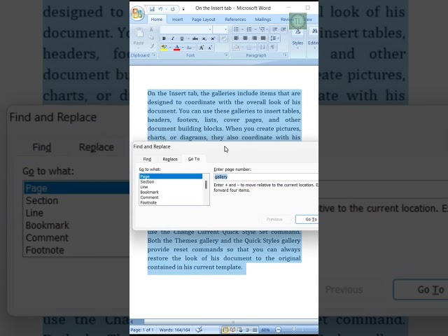 How to Use MS Word Shortcut Key | Goto Shortcut Key #mswordtips #msword #words