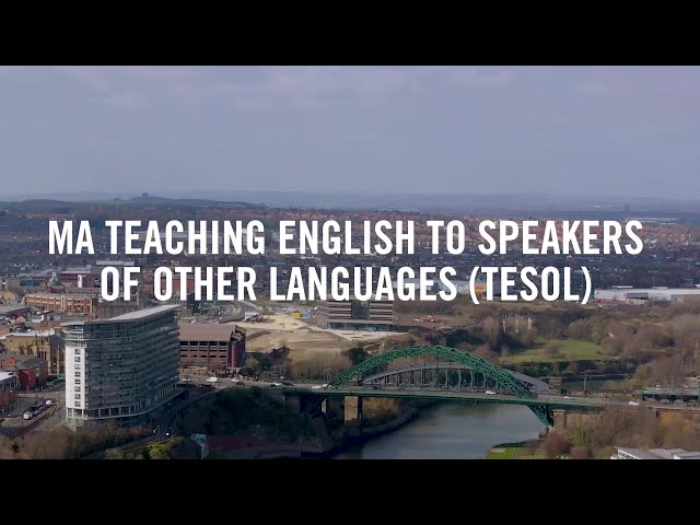 MA Teaching English to Speakers of Other Languages (TESOL)