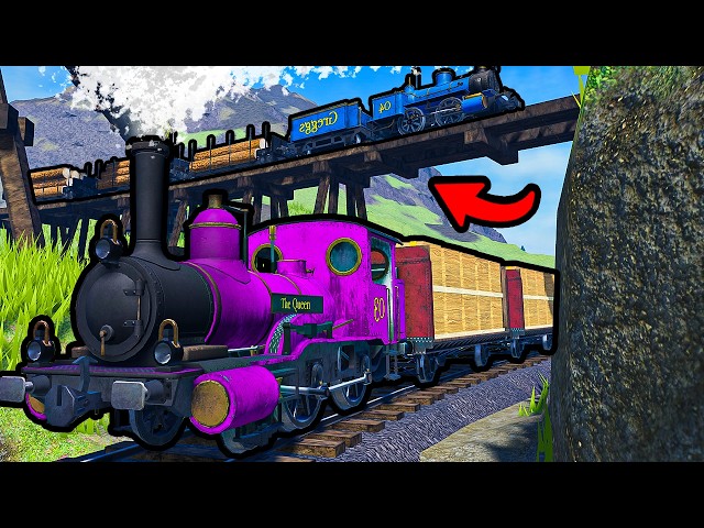 🔴  15 STRANGERS BUILD A RAILWAY IN 1 HOUR!