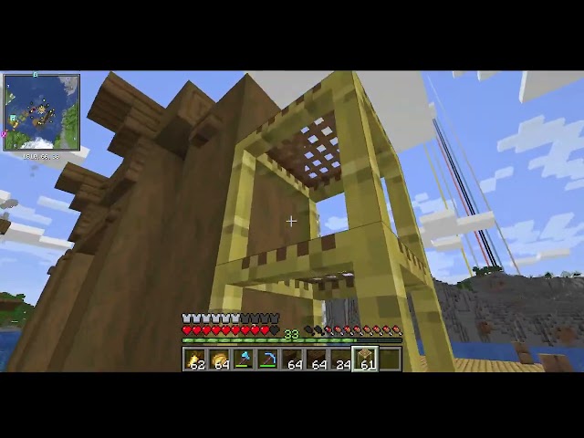 Minecraft Building Tutorial (slow play, little talking) Fishing Village House!