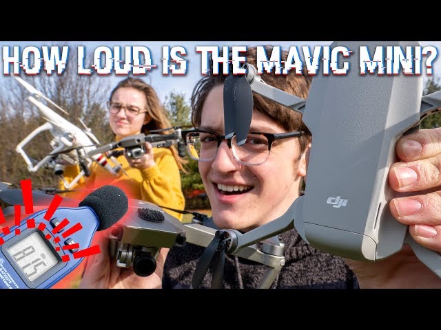How Truly LOUD is the DJI MAVIC MINI? vs. DJI Phantom 3 Standard, DJI MPP, & M2P! [ULTIMATE TEST]