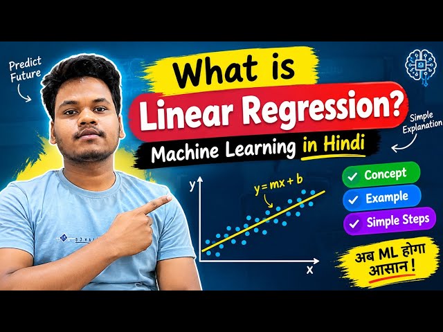 What is Linear Regression? | Machine Learning in Hindi|Linear Regression Made Easy | ML forBeginners