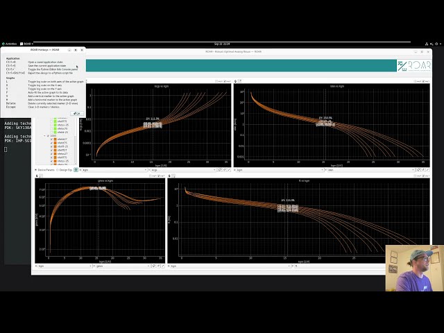 ROAR: Tutorial #2 Basic Graphing, GUI Usage, and gm/ID Device Lookup