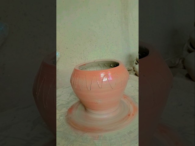Pottery with magic 🪄 🌸 #shorts #viral #video #trending #pottery #clayart #like #love #music #usa