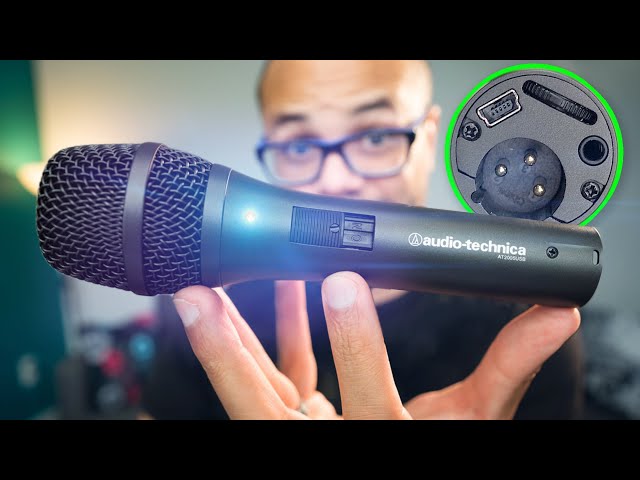 Amazing Microphone for Beginning Content Creators - Audio-Technica AT2005USB