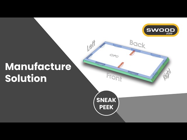 What's New in SWOOD 2026 - Sneak Peek of our Manufacturing Solutions