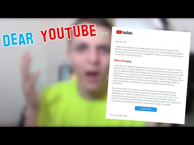 YouTube New Monetisation Rules 2018 - Makes Me Want To Quit...