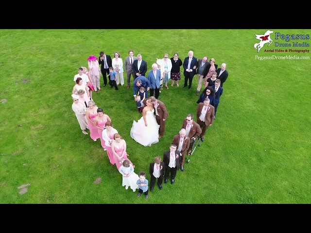 Gilly and Andy Wedding Drone Footage