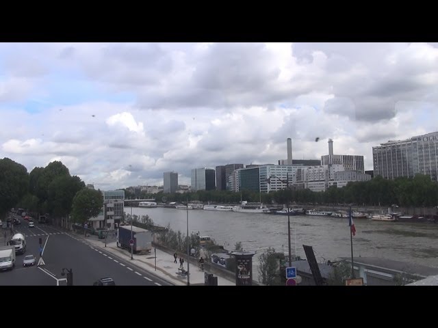 Paris Metro from Quai de la Gare to Bercy in Full 3D HD