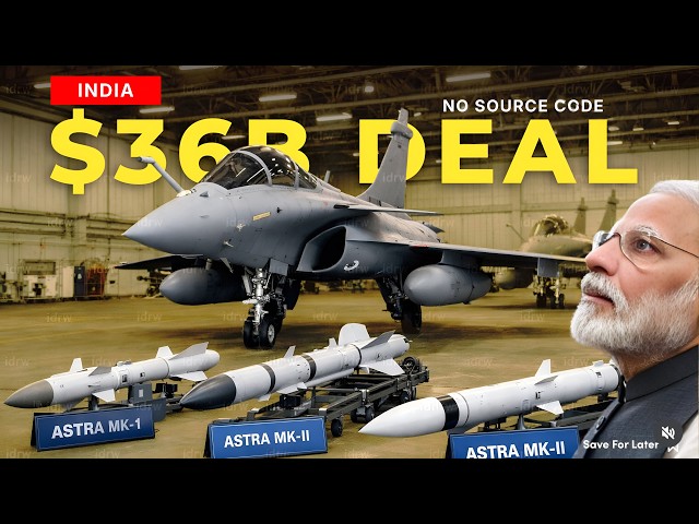 France Blocks Rafale Source Code for India’s $36 Billion MRFA Deal — Here's Why