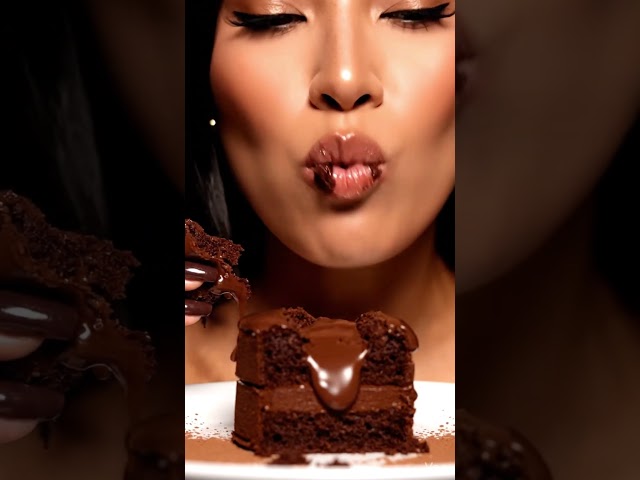 OMEN EATING CHOKLET  #aiasmr #shorts