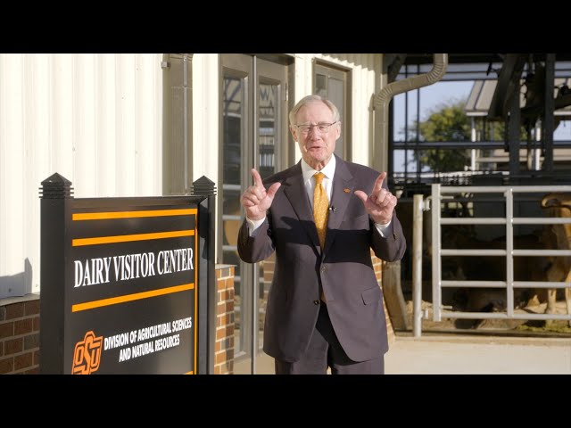OSU Agriculture: President Hargis Celebrates the OSU Dairy Center