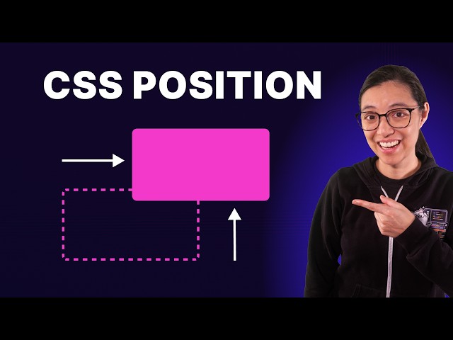 CSS position property explained (static, relative, absolute, fixed, sticky)