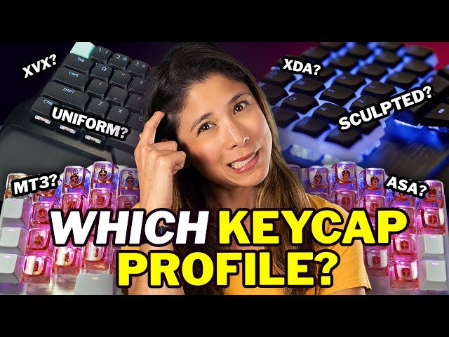 Keycap profiles - why do they matter? Which one is best for you?