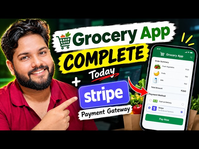 🚀 Day 48 | Finally Completing | Grocery Full Stack Project using MERN Stack