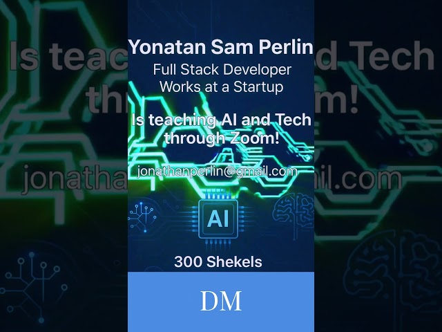 They Said AI Would Replace Me… So I Started Teaching It
