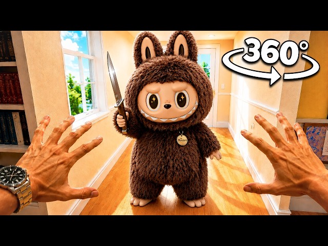 LABUBU Took Over Your House! | You Can’t Escape! (VR 360° 4K Video)