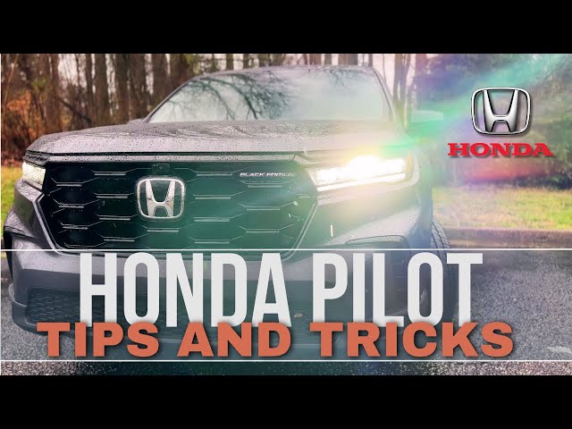 2023-2025 Honda Pilot: TIPS AND TRICKS YOU CAN'T MISS