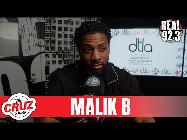 Malik B Talks TDE Comedy, Michael B. Jordan, Kevin Hart, Boxing & Dating