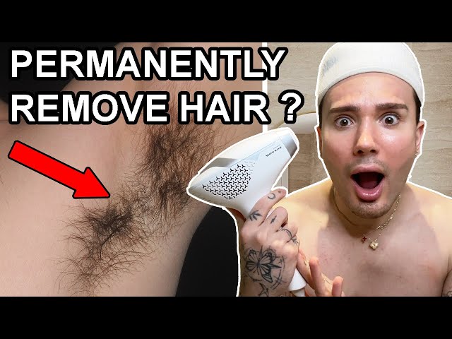HOW TO REMOVE YOUR HAIR PERMANENTLY AT HOME WITH A LASER DIODE || DermRays