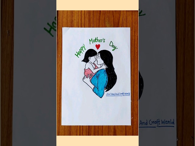Mother's Day Special Drawing | Happy Mother's Day #shorts