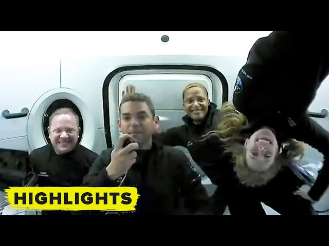 FIRST Interview with SpaceX Inspiration4 Crew! (From Dragon’s Cupola)