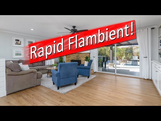 The Fastest Flambient, for Real Estate Photography